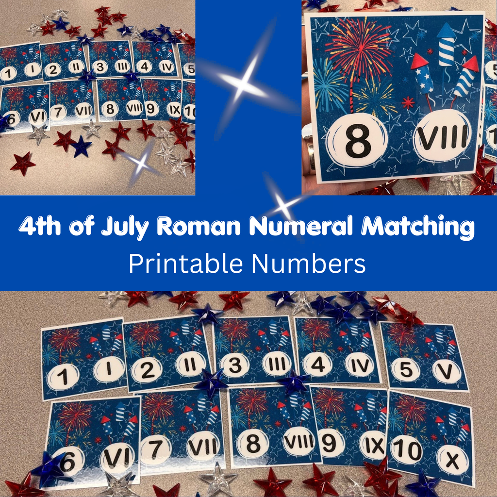 Roman Numeral Counting Activity — Digital Download