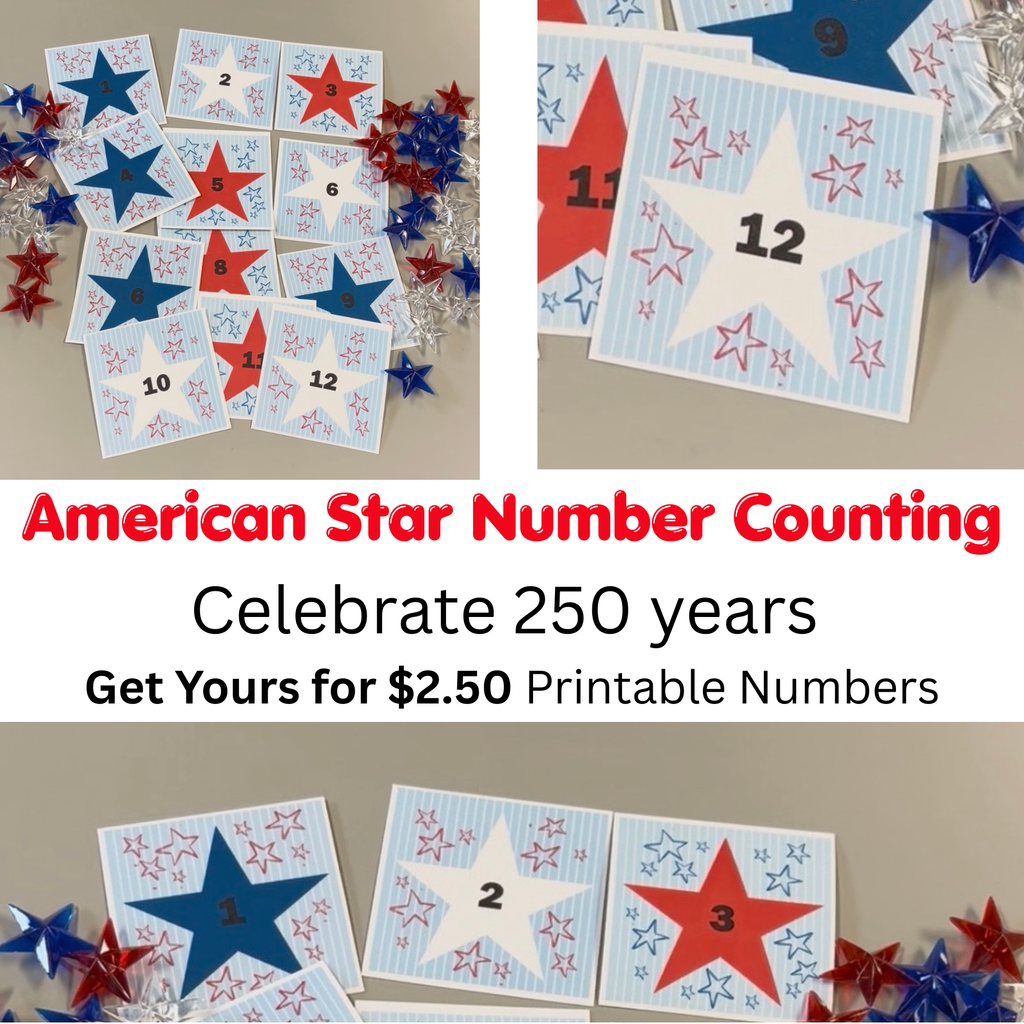 Stars Number Counting Activity — Digital Download