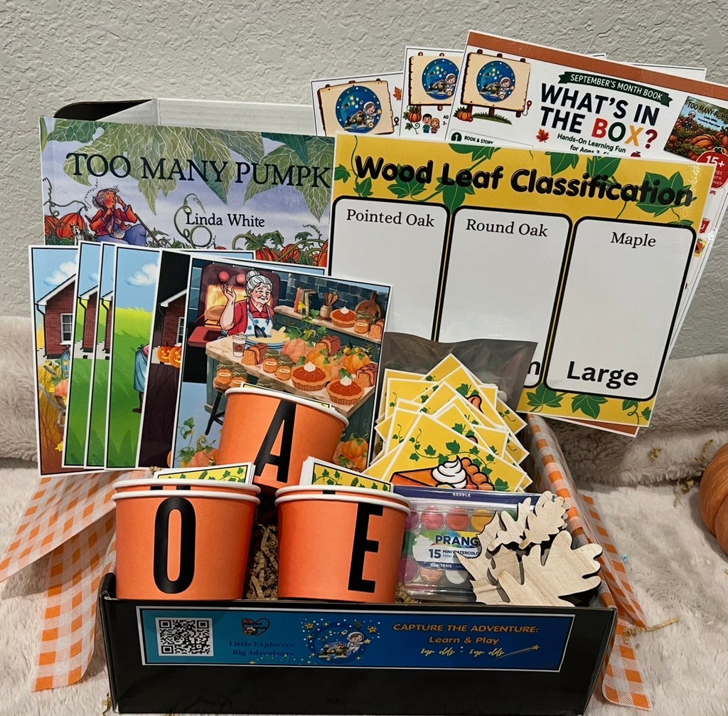 SEPTEMBER Capture the Adventure: Learn & Play Preschool Subscription Box (Ages 3–5)