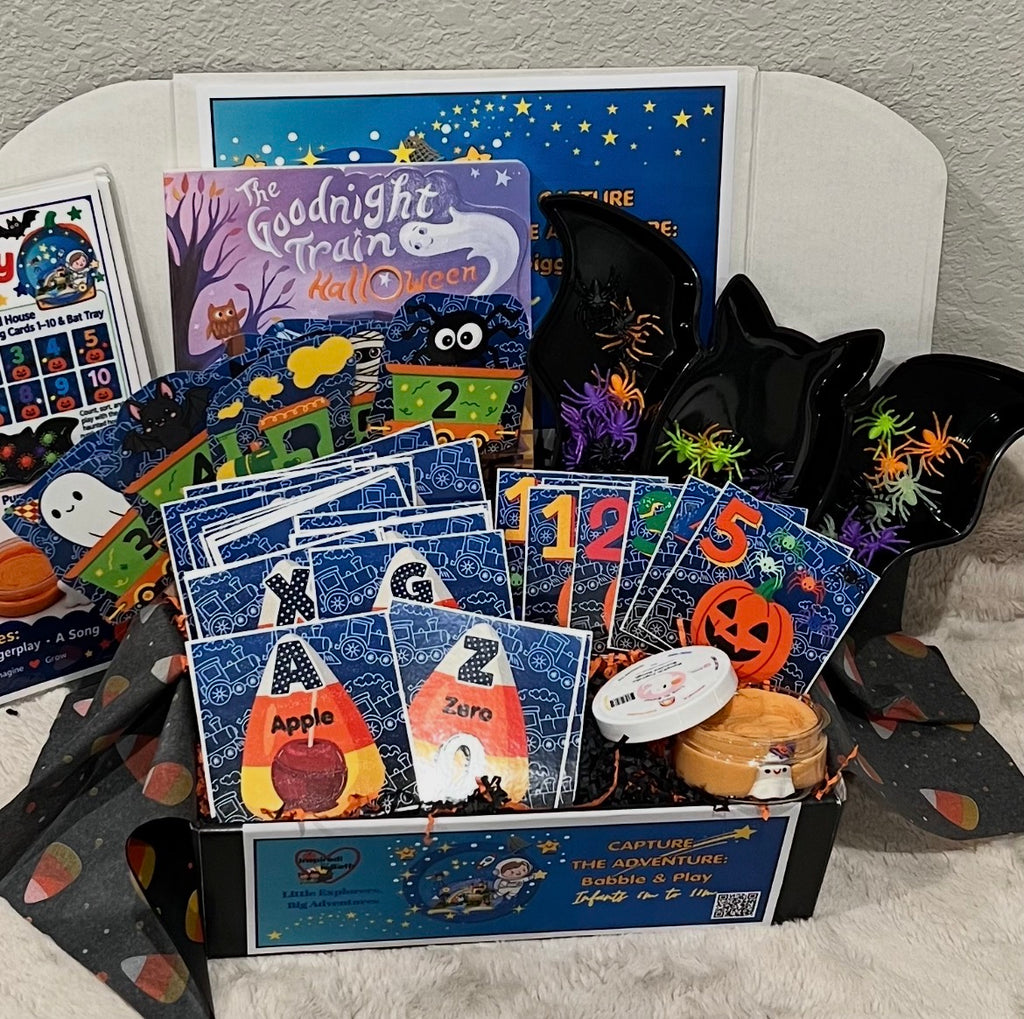 OCTOBER Capture the Adventure: Giggle & Play Toddler Subscription Box (Ages 18–35 mo)