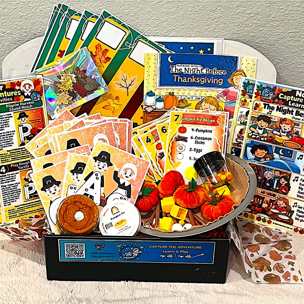 NOVEMBER Capture the Adventure: Learn & Play Preschool Subscription Box (Ages 3–5)